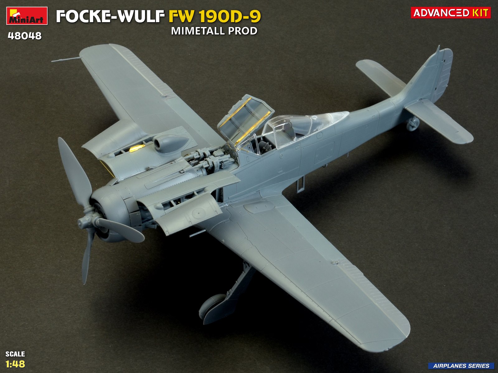 1/48 Focke-Wulf Fw 190D-9. Mimetall Prod. Advanced Kit