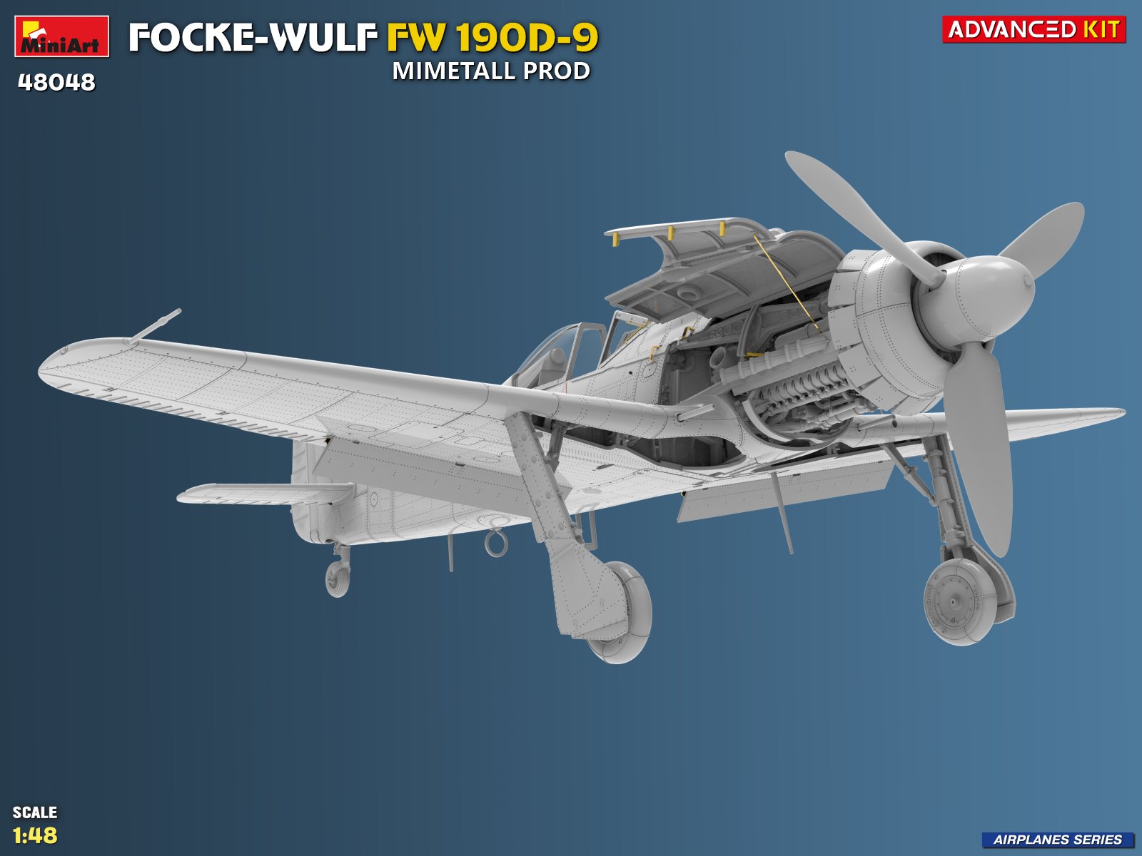 1/48 Focke-Wulf Fw 190D-9. Mimetall Prod. Advanced Kit - obrázek 2